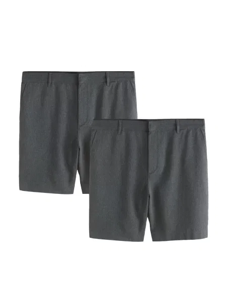 Next Pantaloni eleganți Smart metalic gri