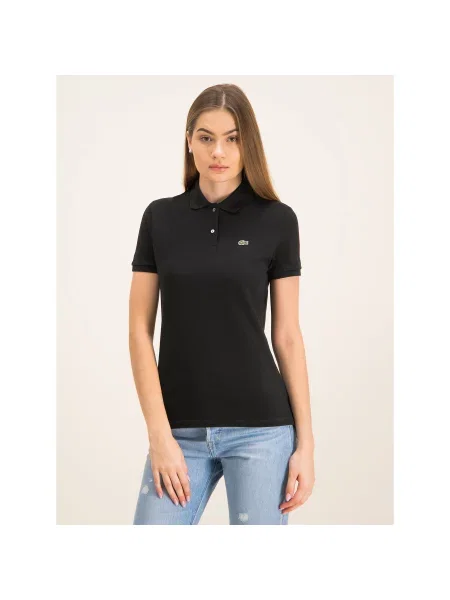 Lacoste Polo marškinėliai juoda
