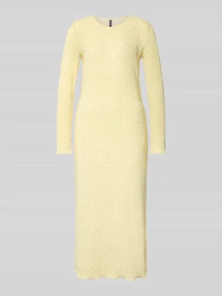 Dopasowana sukienka casualowa ze wzorem na całej powierzchni model FLORA' Pieces