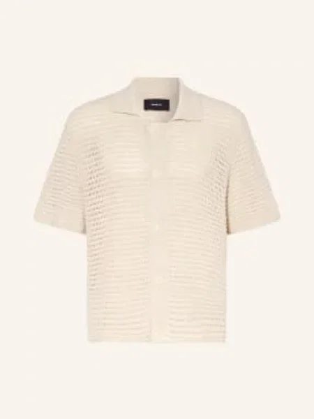 I'm Brian Sweter Z Dzianiny Comfort Fit Z Rękawami beige beżowy