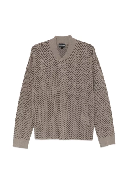 Ușor geacă Emporio Armani tricotate