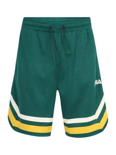 FILA Pantaloni LASHIO galben / verde alb