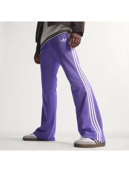Běžecké kalhoty Adidas fialové