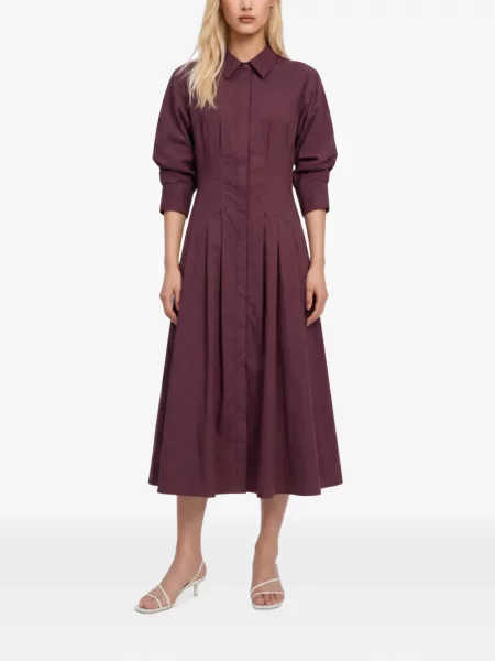 Rochie tip cămașă Simkhai violet