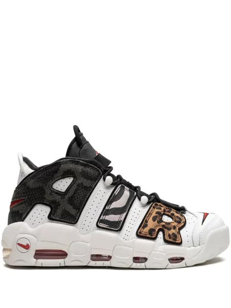 Sneakerși Nike cu imprimeu animal print alb