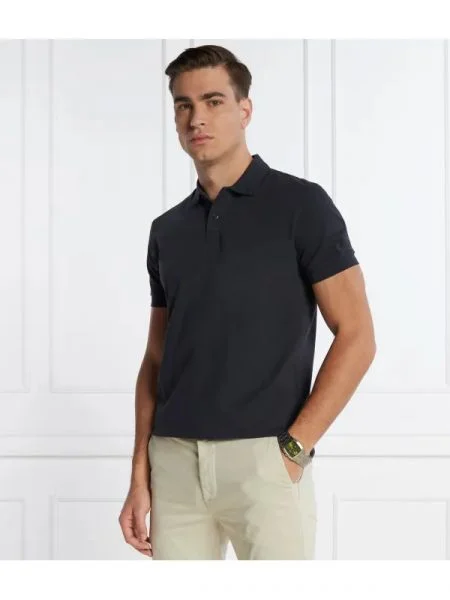 BOSS GREEN Polo Pio 1 | stretch verde