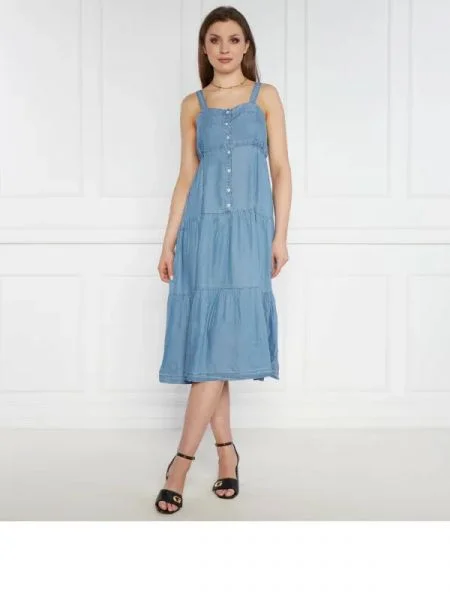 Pepe Jeans London Rochie EDITH albastru