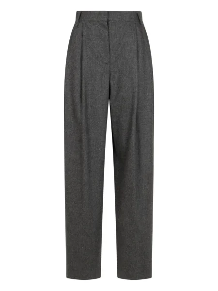 Pantaloni Emporio Armani plisate gri