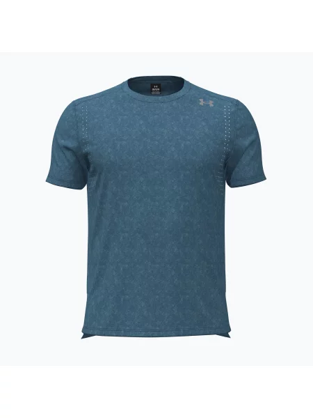 Tricou de alergare pentru bărbați Under Armour Velociti Pro Print wham blue/boundless blue/black negru