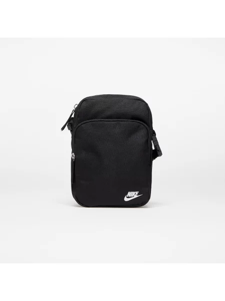 Geantă Nike Heritage Crossbody Bag Black/ Black/ White 4 l negru
