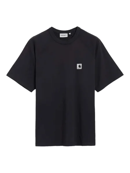 Tricou Carhartt Wip cu autograf negru