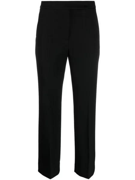 Cropp pantaloni Tory Burch de lână negru
