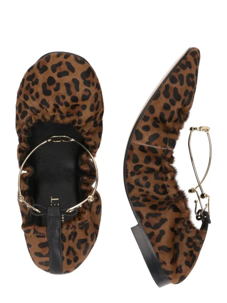 Balerinke TWINSET Rjava črna