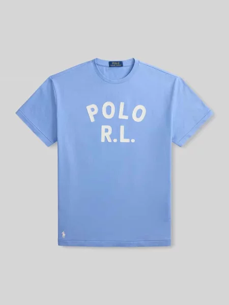 T-shirt o kroju loose fit z czystej bawełny Polo Ralph Lauren