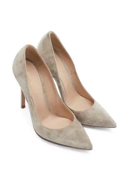 Pantofi cu toc Gianvito Rossi gri