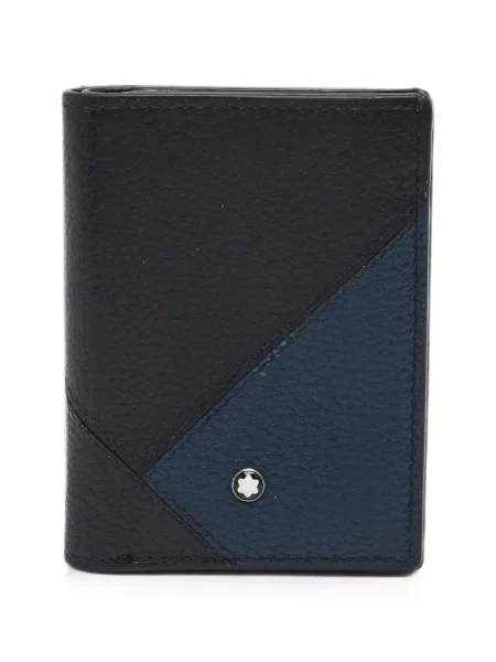 Portofel Montblanc cu imprimeu geometric negru