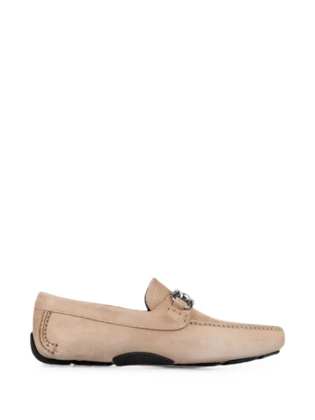 Pantofi loafer Ferragamo din piele de căprioară