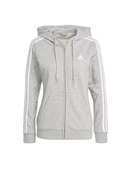 Bluza z kapturem Adidas biała