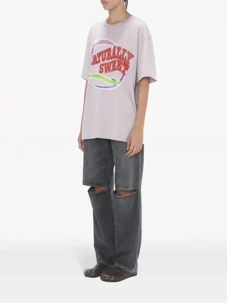 Marškinėliai Jw Anderson rožinė