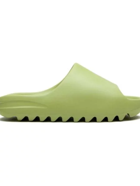 Klapki Adidas Yeezy zielone