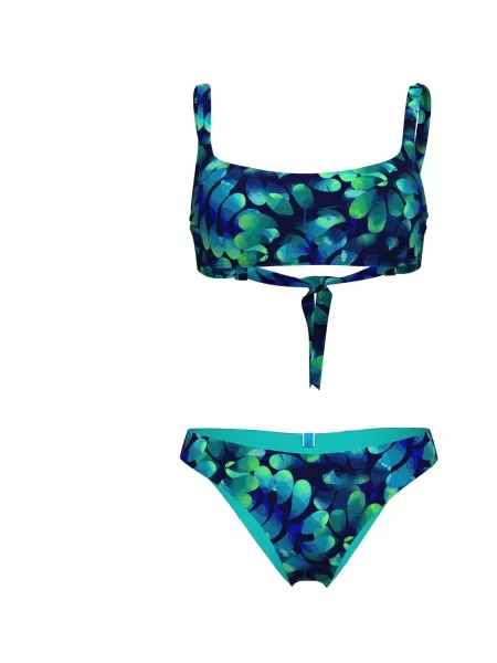 ARENA Bikiny WATER PRINTS / vodová modrá