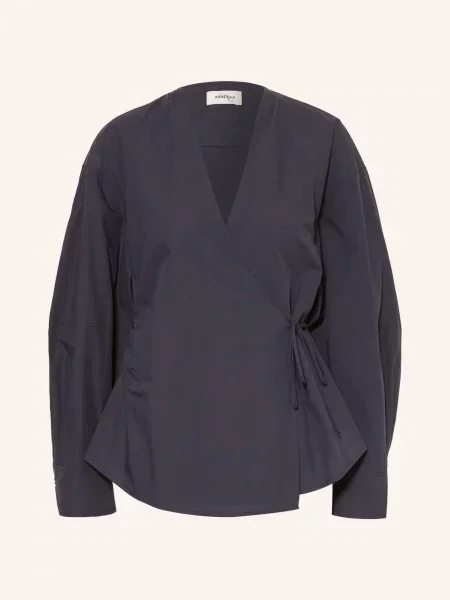 Ottod'ame Spodnie Bootcut braun granatowe