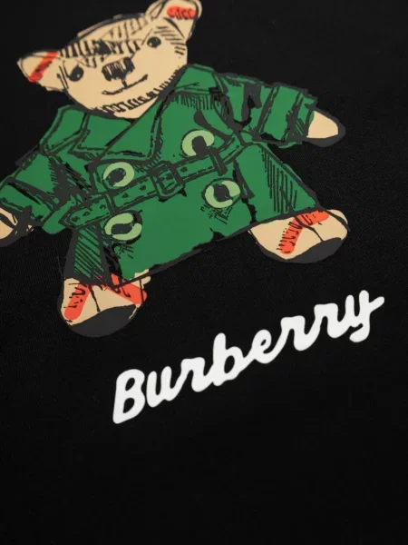 Koszulka dziecięca Burberry czarna