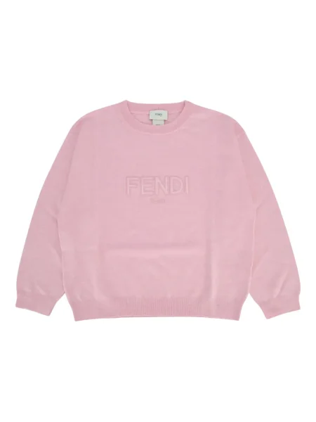 Bluza dziecięca Fendi różowa