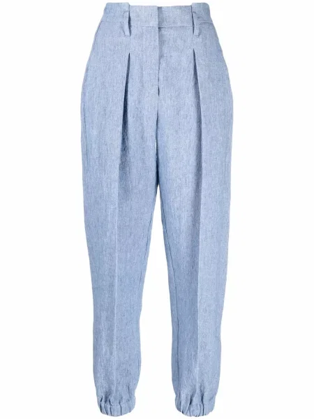 Pantaloni de in Brunello Cucinelli de in albastru