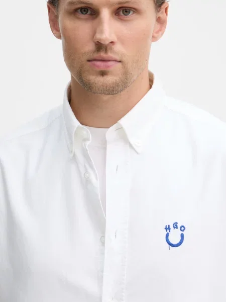Рубашка Hugo Blue синяя