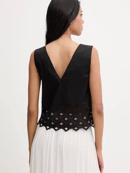 Top Max Mara Beachwear czarny