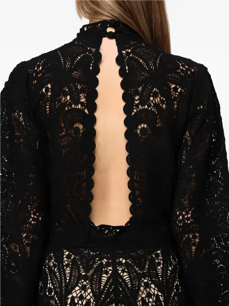 Kombinezon Twinset koronkowy czarny