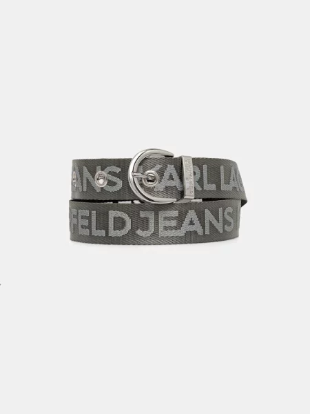 Karl Lagerfeld Jeans curea negru