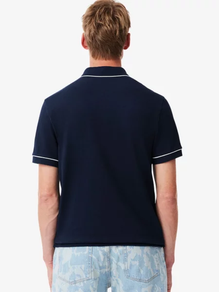 Поло Lacoste синє