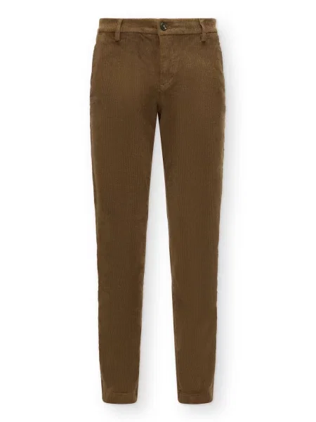 Bruun & Stengade Chino nadrág Kenn khaki