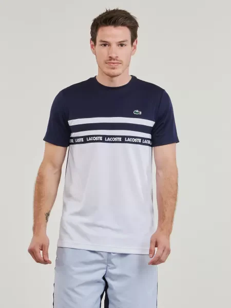 Tričko Lacoste biela