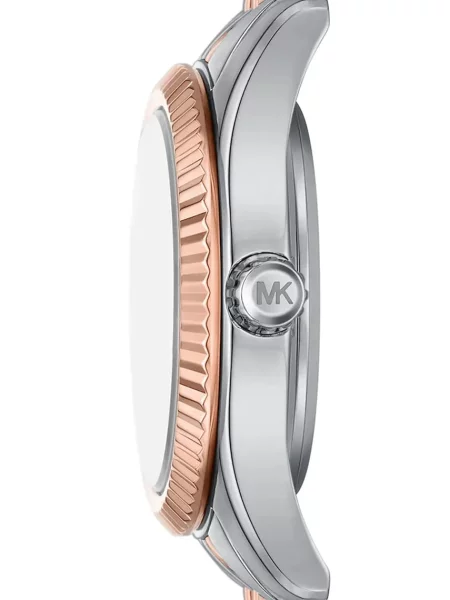 MICHAEL Michael Kors Ceas analogic LEXINGTON auriu / argintiu alb