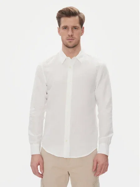 Lee Cămașă Patch alb