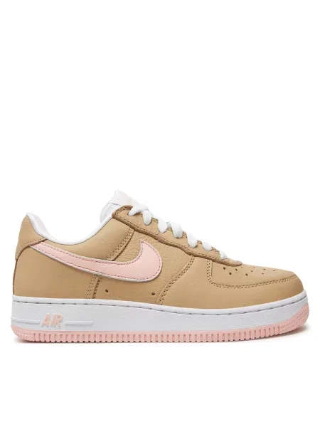 Кроссовки Nike Air Force 1 ретро бежевые