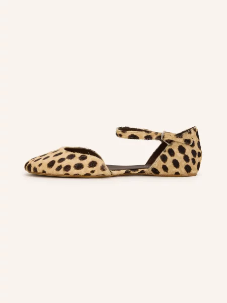 Jeffrey Campbell Sling Baleríny Keoni-F světle hnědá/ tmavě hnědá