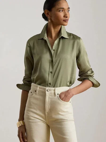 LAUREN RALPH LAUREN Cămașă verde