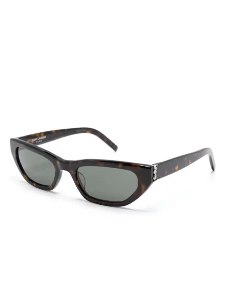 Saulės akiniai Saint Laurent Eyewear ruda