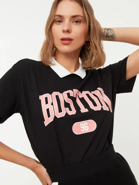 Tricou Trendyol negru