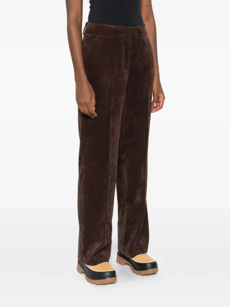 Pantaloni Cambio de catifea cord maro