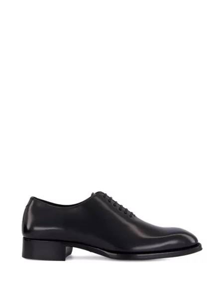 Oxford Tom Ford cu șireturi din piele negru