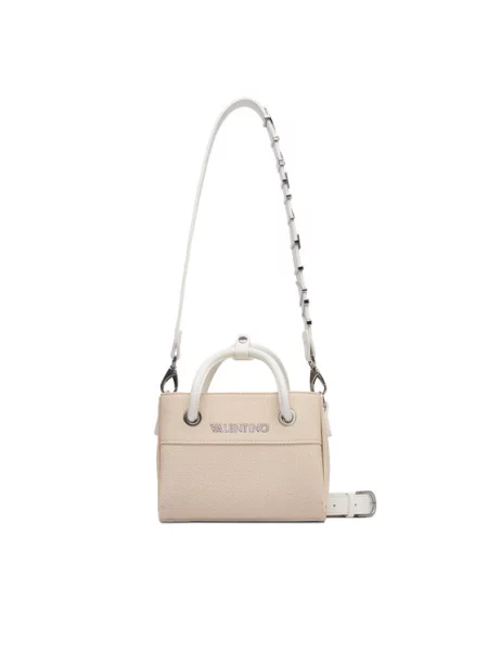 Τσάντα Valentino Alexia Summer Μπεζ λευκό
