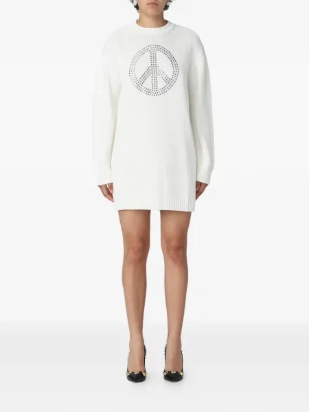 Rochie din denim Moschino Jeans de costum