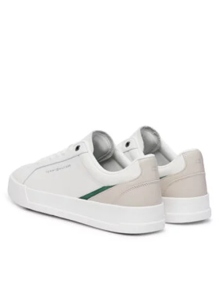 Tommy Hilfiger Laisvalaikio batai Th Court balta