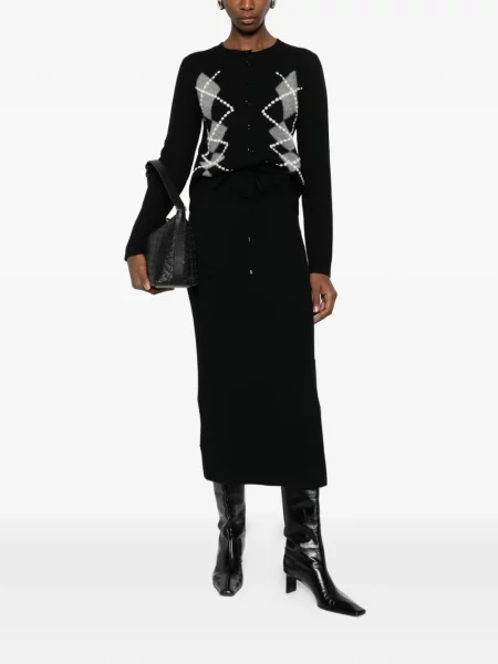 Fustă Ermanno Scervino tricotate negru