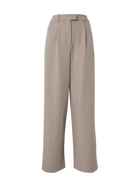 VILA Pantaloni cutați VISIFFE mokka maro